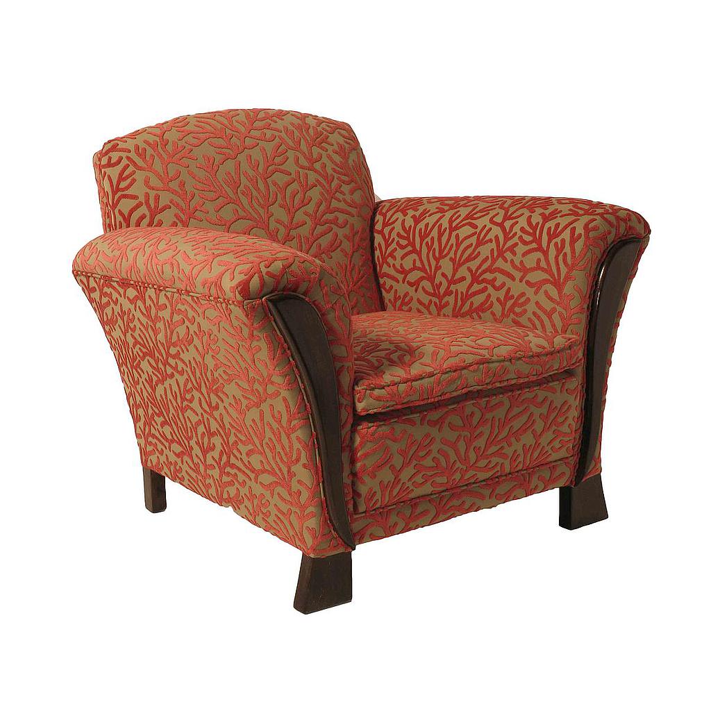 Elegance Art Deco chair in fabric
