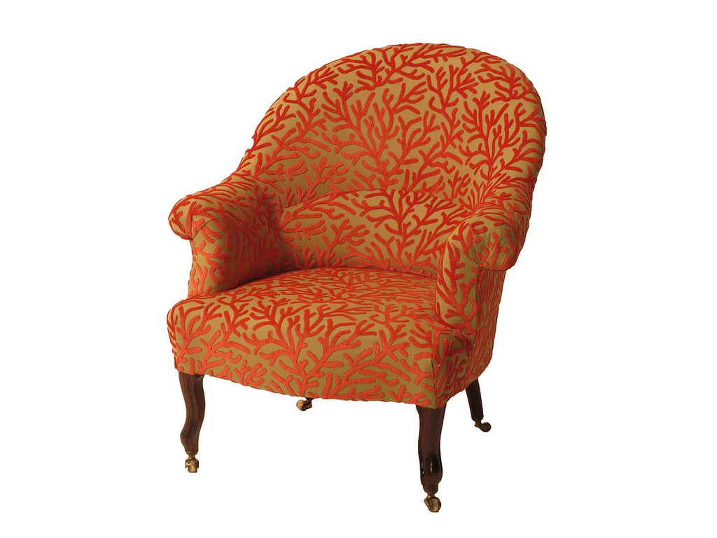 Crapaud chair in fabric