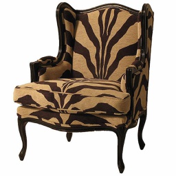 Louis grand arm chair in fabric